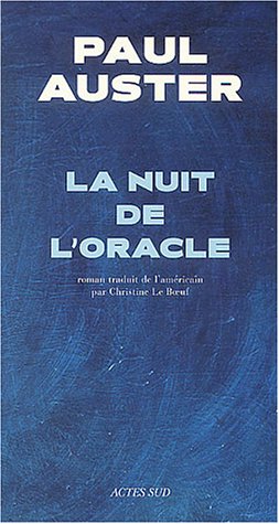 Image de l'objet &laquo; NUIT DE L'ORACLE (LA) &raquo;