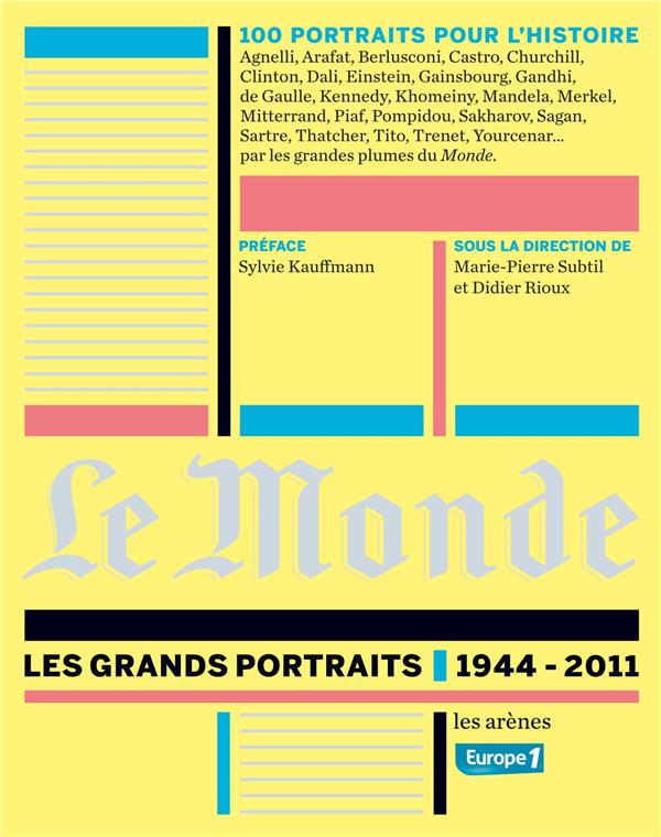 Image de l'objet &laquo; GRANDS PORTRAITS 1944.2011 LE MONDE &raquo;