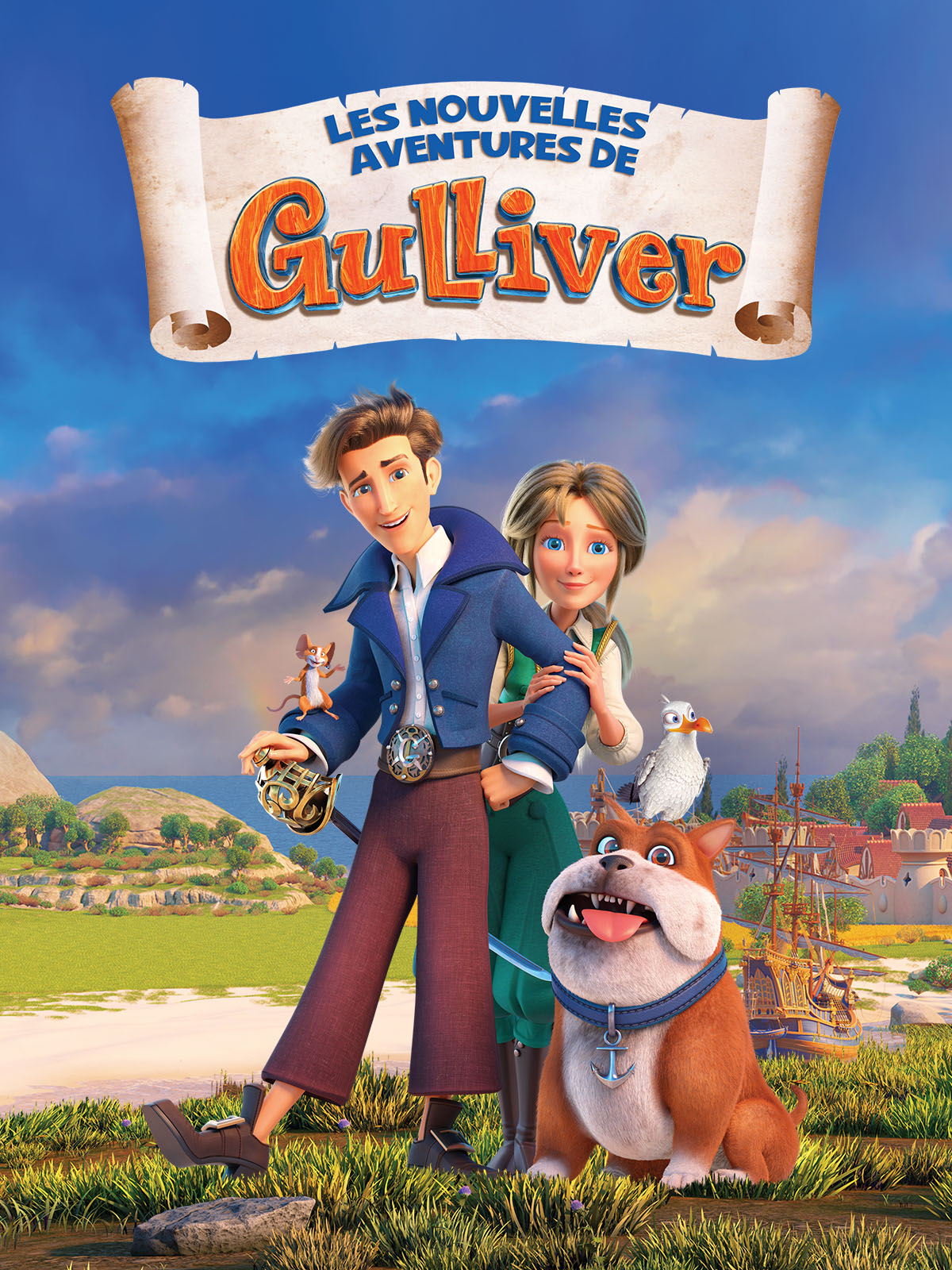 Image de l'objet « LES NOUVELLES AVENTURES DE GULLIVER - DVD N°1498 »
