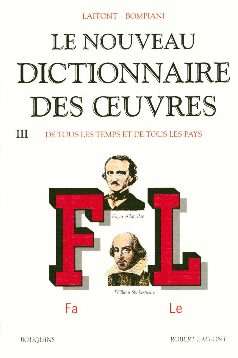 Image de l'objet &laquo; NOUVEAU DICTIONNAIRE DES OEUVRES (LE) TOME 3  &raquo;
