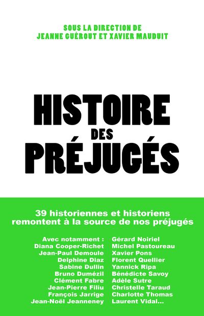 Image de l'objet &laquo; HISTOIRE DES PREJUGES &raquo;