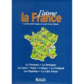Image de l'objet &laquo; J'AIME LA FRANCE / PROVENCE , BRETAGNE , CORSE , PARIS , ALSACE , PERIGUORD , PY &raquo;
