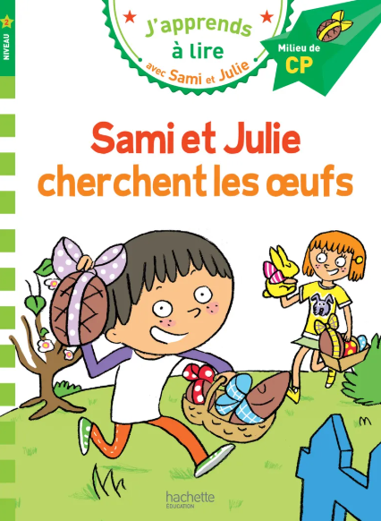 Image de l'objet &laquo; J'APPRENDS A LIRE AVEC SAMI ET JULIE / SAMI ET JULIE CHERCHENT LES OEUFS &raquo;