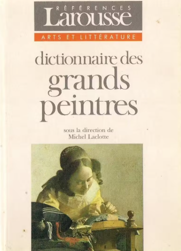 Image de l'objet &laquo; DICTIONNAIRE DE LA PEINTURE A.K &raquo;