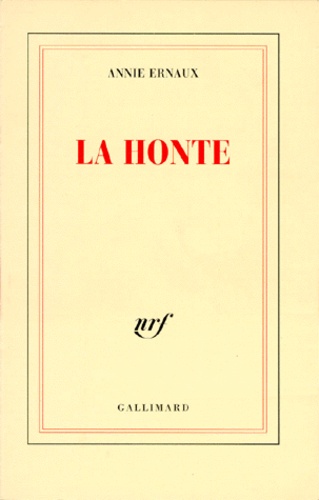 Image de l'objet &laquo; HONTE (LA) &raquo;