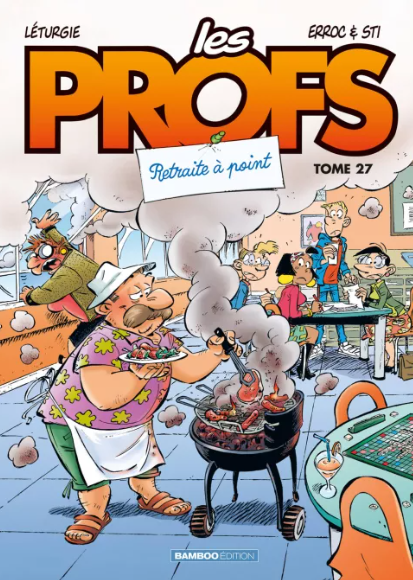 Image de l'objet « PROFS (LES) TOME 27 / RETRAITE A POINT »
