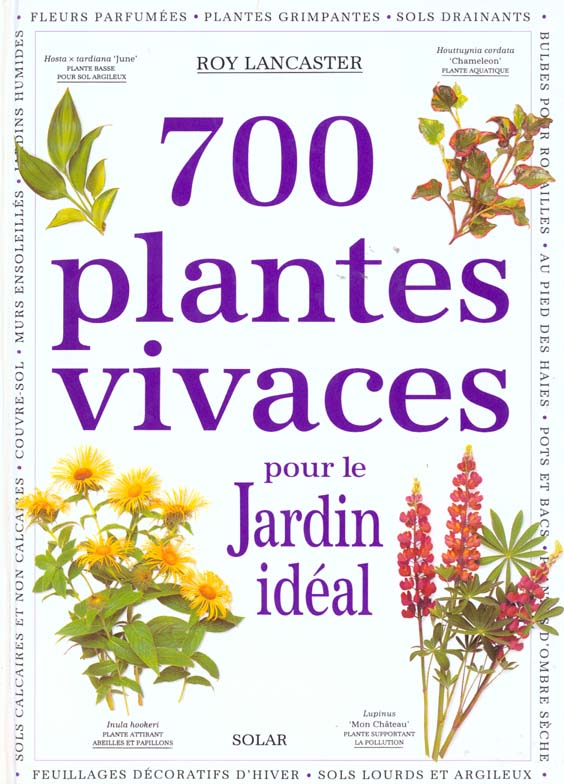 Image de l'objet « 700 PLANTES VIVACES POUR LE JARDIN IDEAL »