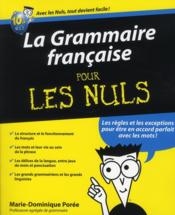 Image de l'objet &laquo; GRAMMAIRE FRANCAISE POUR LES NULS (LA) &raquo;