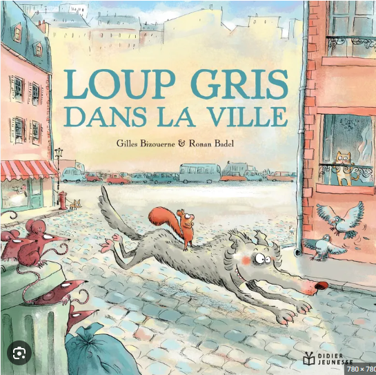 Image de l'objet &laquo; LOUP GRIS / DANS LA VILLE &raquo;