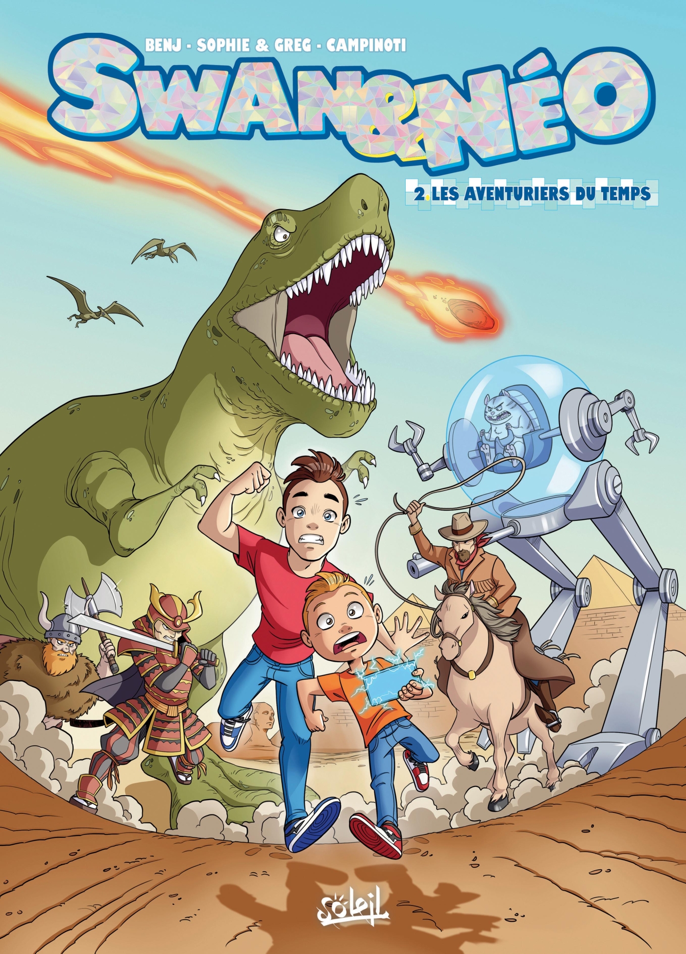 Image de l'objet « SWAN & NEO TOME 2 / LES AVENTURIERS DU TEMPS »