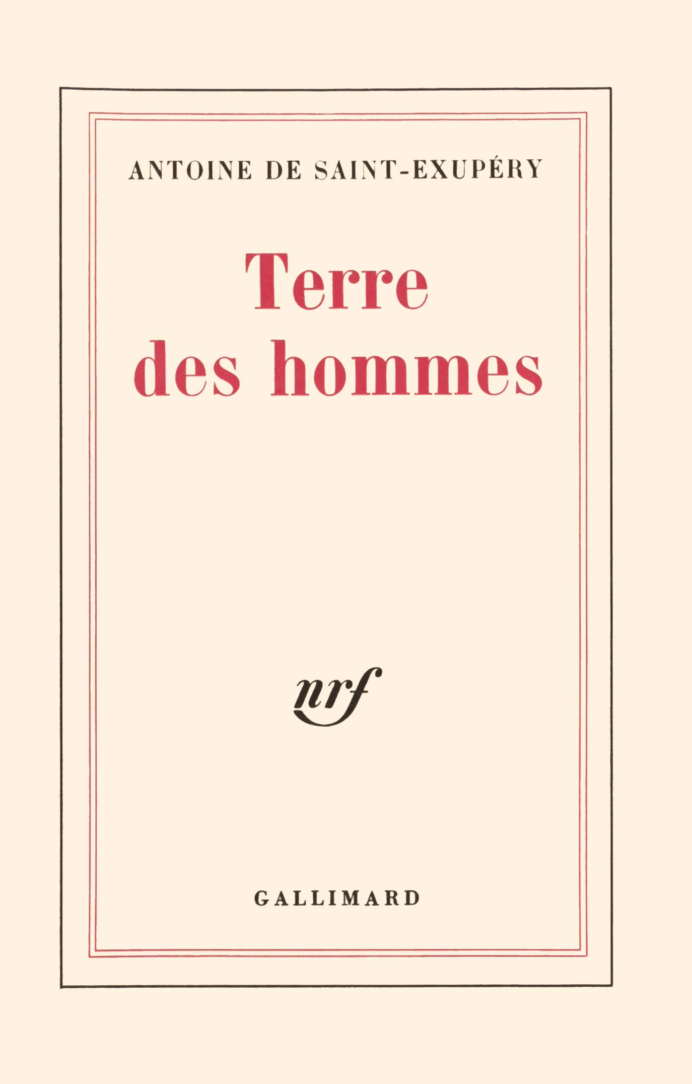 Image de l'objet &laquo; TERRE DES HOMMES &raquo;
