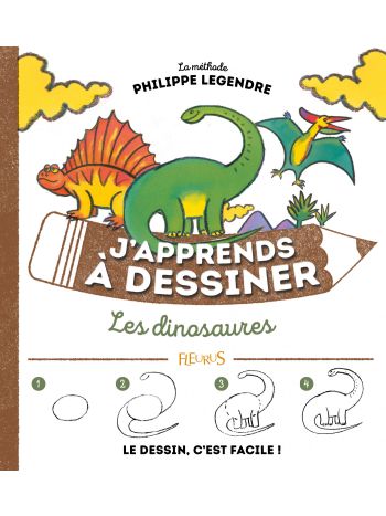 Image de l'objet &laquo; J'APPRENDS A DESSINER / LES DINOSAURES &raquo;