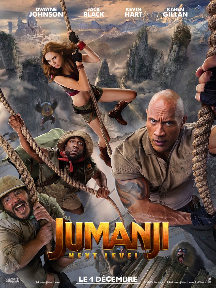 Image de l'objet « JUMANJI : NEXT LEVELL - DVD N°537 »