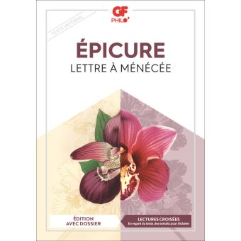 Image de l'objet &laquo; LETTRE A MENECEE &raquo;