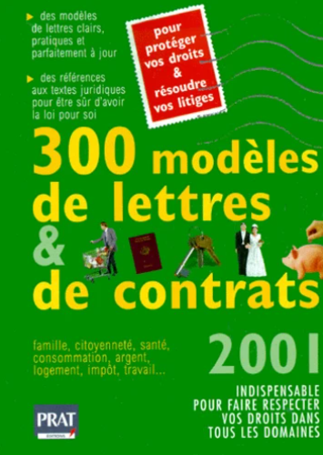 Image de l'objet &laquo; 300 MODELES DE LETTRES & DE CONTRATS &raquo;
