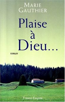 Image de l'objet &laquo; PLAISE A DIEU &raquo;