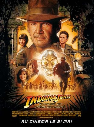 Image de l'objet « INDIANA JONES ET LE ROYAUME DU CRANE DE CRISTAL - DVD N°2181 »