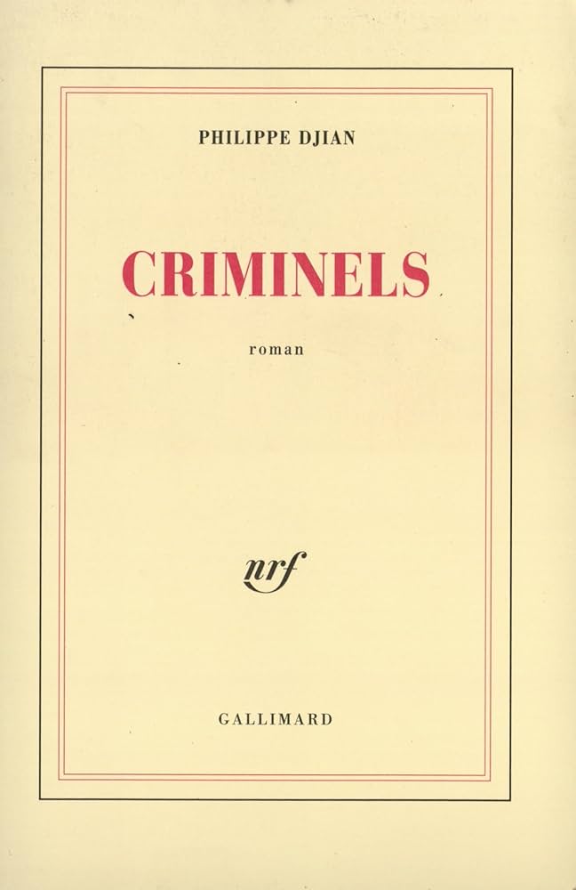Image de l'objet &laquo; CRIMINELS &raquo;