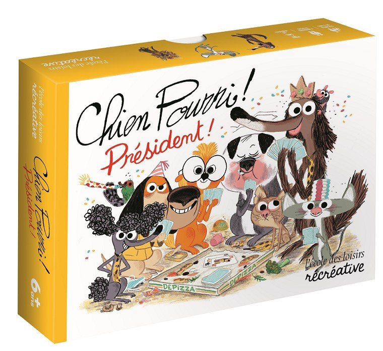 Image de l'objet « CHIEN POURRI PRESIDENT ! »