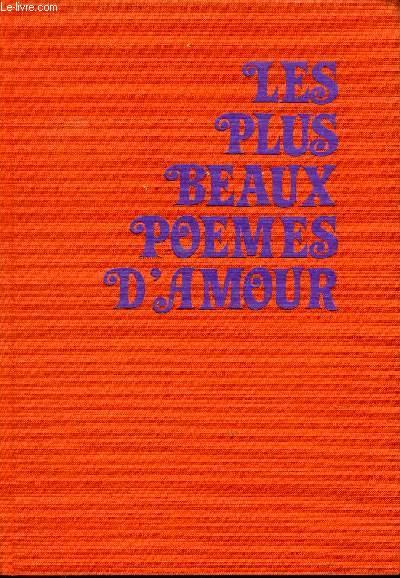 Image de l'objet &laquo; PLUS BEAUX POEMES D'AMOUR  (LES) &raquo;