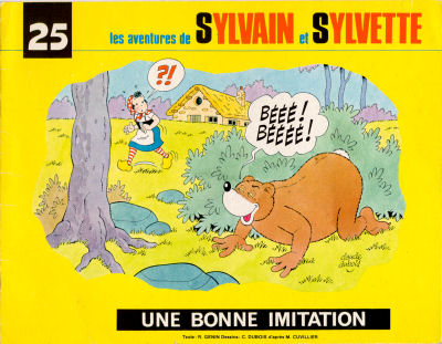 Image de l'objet « SYLVAIN ET SYLVETTE : UNE BONNE IMITATION »