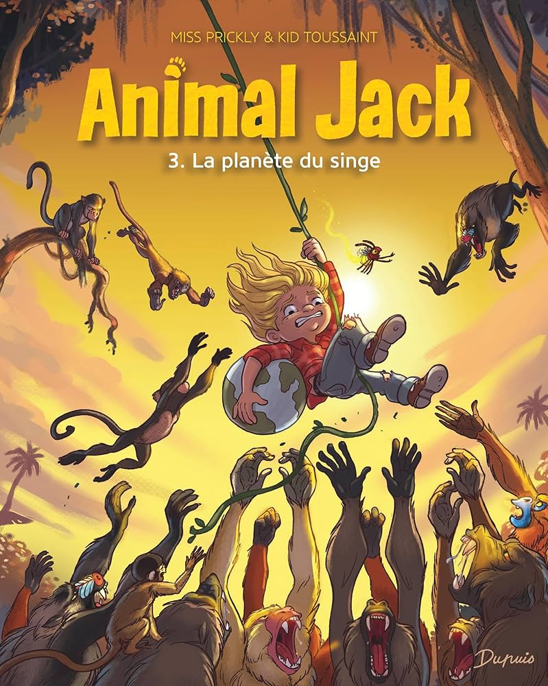 Image de l'objet « ANIMAL JACK TOME 3 / LA PLANETE DU SINGE »