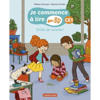 Image de l'objet &laquo; JE COMMENCE A LIRE EN BD - CE1 / DROLE DE RENTREE ! &raquo;