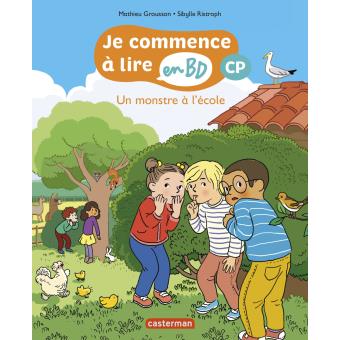 Image de l'objet &laquo; JE COMMENCE A LIRE EN BD - CP / UN MONSTRE A L'ECOLE &raquo;