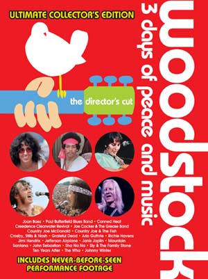 Image de l'objet « WOODSTOCK : 3 DAYS OF PEACE AND MUSIC »