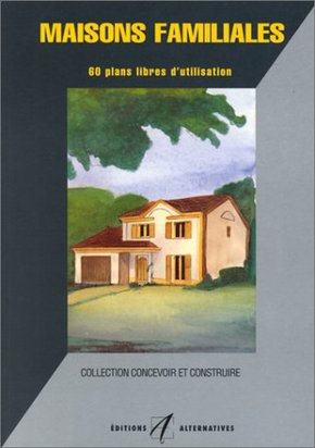 Image de l'objet &laquo; MAISONS FAMILIALES 60 PLANS LIBRES D'UTILISATION, PLANS, FACADES, DESCRIPTIFS &raquo;