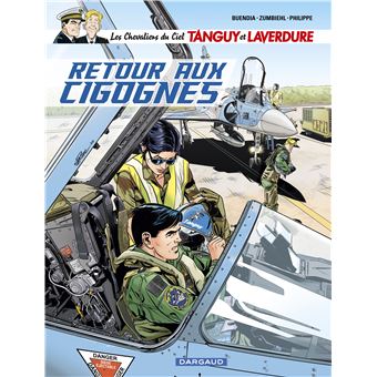 Image de l'objet « CHEVALIERS DU CIEL (LES) TANGUY ET LAVERDURE TOME  8 / RETOUR AUX CIGOGNES »