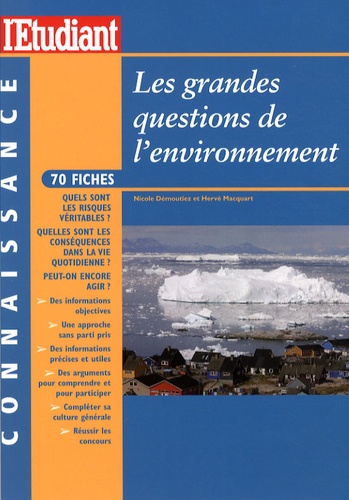 Image de l'objet &laquo; GRANDES QUESTIONS DE L'ENVIRONNEMENT (LES) 70 FICHES &raquo;