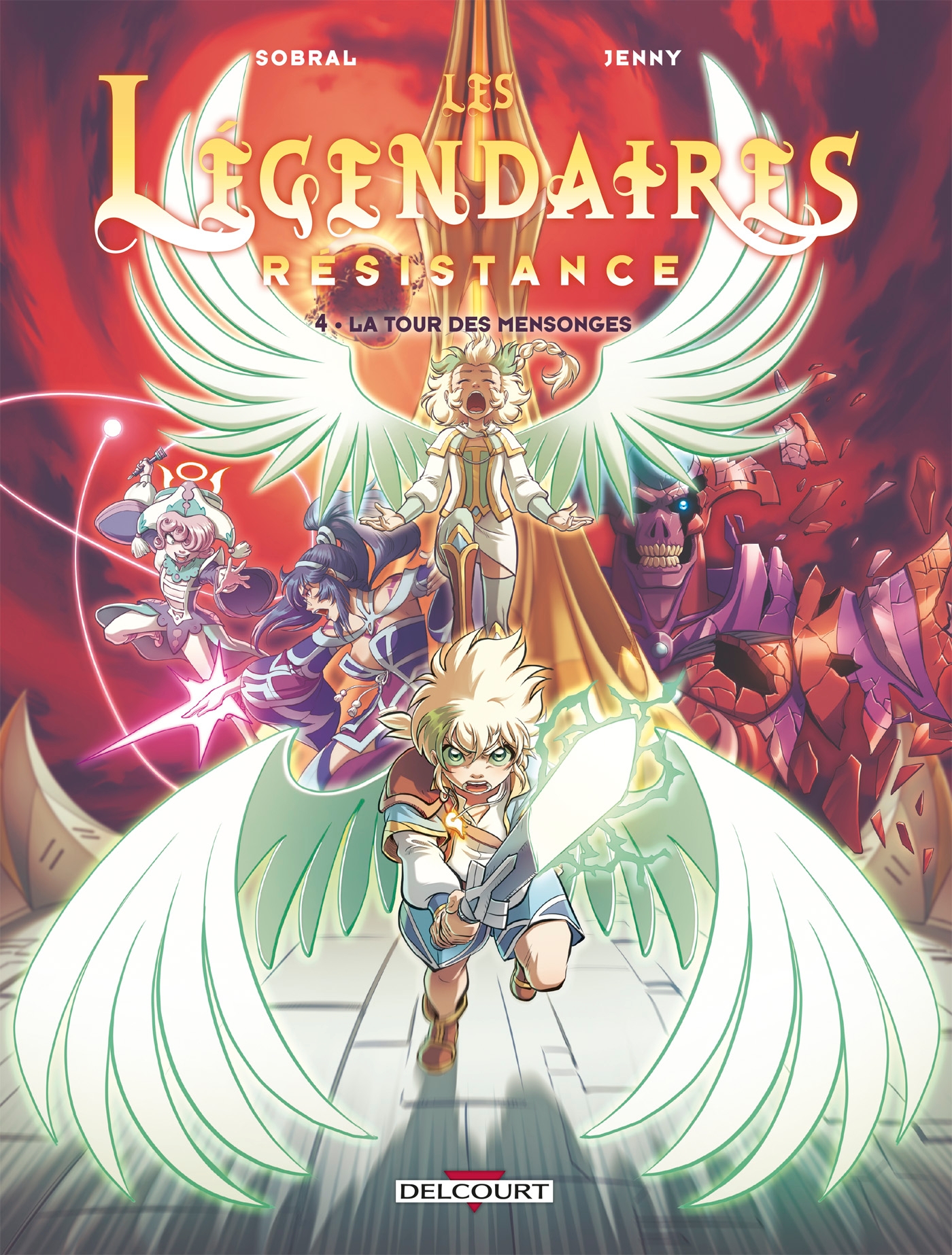 Image de l'objet « LEGENDAIRES (LES) - RESISTANCE TOME 4 / LA TOUR DES MENSONGES »