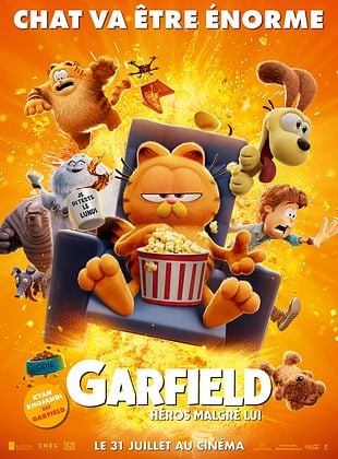 Image de l'objet « GARFIELD, HEROS MALGRE LUI - DVD N°1238 »