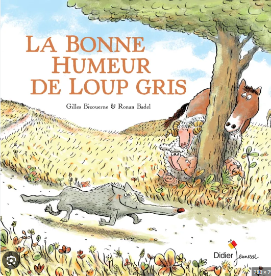 Image de l'objet &laquo; LOUP GRIS / LA BONNE HUMEUR DE LOUP GRIS &raquo;