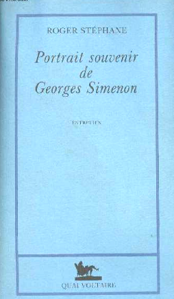 Image de l'objet &laquo; PORTRAIT SOUVENIR DE GEORGES SIMENON &raquo;