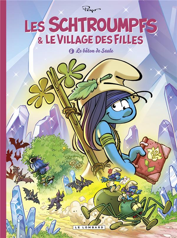 Image de l'objet « SCHTROUMPFS & LE VILLAGE DES FILLES (LES) TOME 5 / LE BATON DE SAULE »