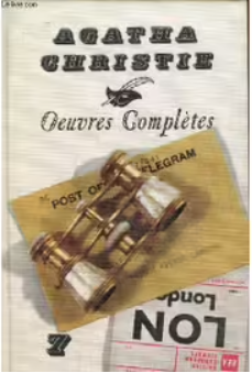 Image de l'objet &laquo; OEUVRES COMPLETES / DIX PETITS NEGRES , TEMOIN MUET... &raquo;