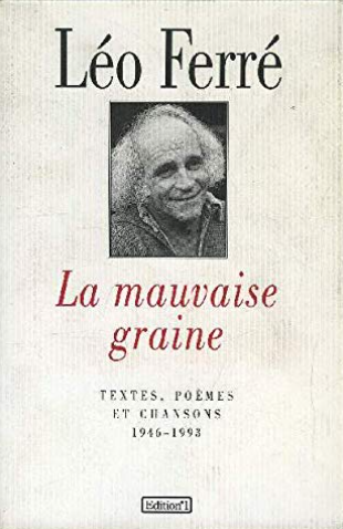 Image de l'objet &laquo; MAUVAISE GRAINE (LA) &raquo;