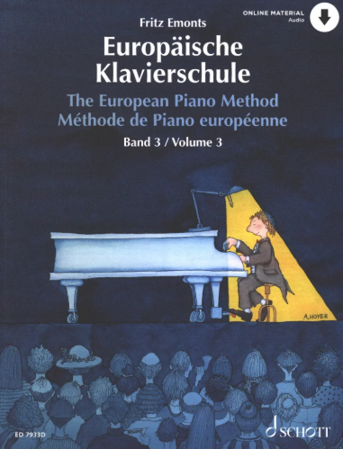 Image de l'objet &laquo; METHODE DE PIANO EUROPEENNE VOLUME 3 &raquo;